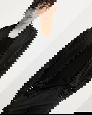 adidas Originals bluză Sst Tt culoarea negru, cu imprimeu, JY1290