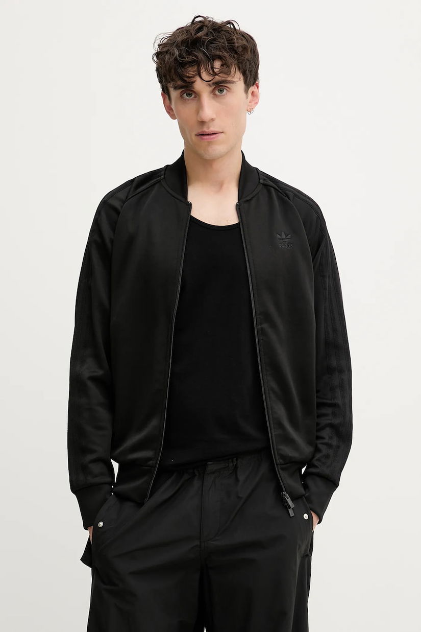 adidas Originals bluză Sst Tt culoarea negru, cu imprimeu, JY1290
