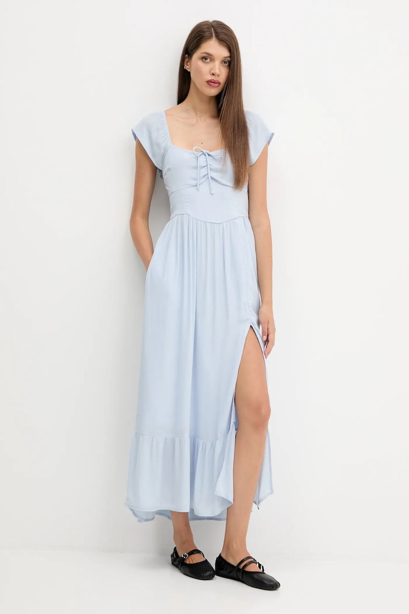 Hollister Co. rochie maxi, evazați, KI359-5298