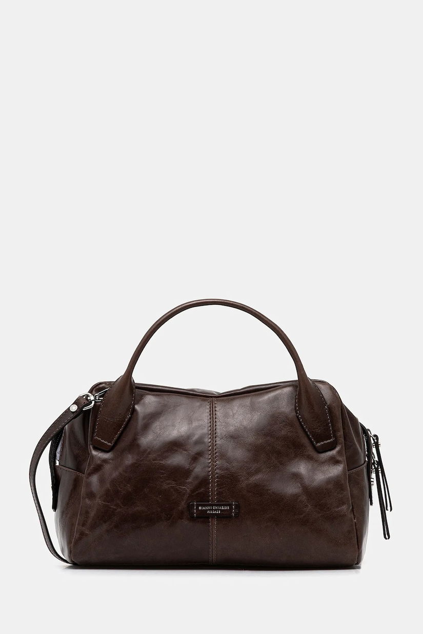 Gianni Chiarini poșetă de piele EMILY culoarea maro, BS.11301.INTY