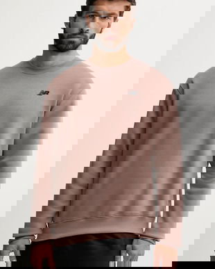 New Balance bluză culoarea maro, cu imprimeu, MT53529EAS