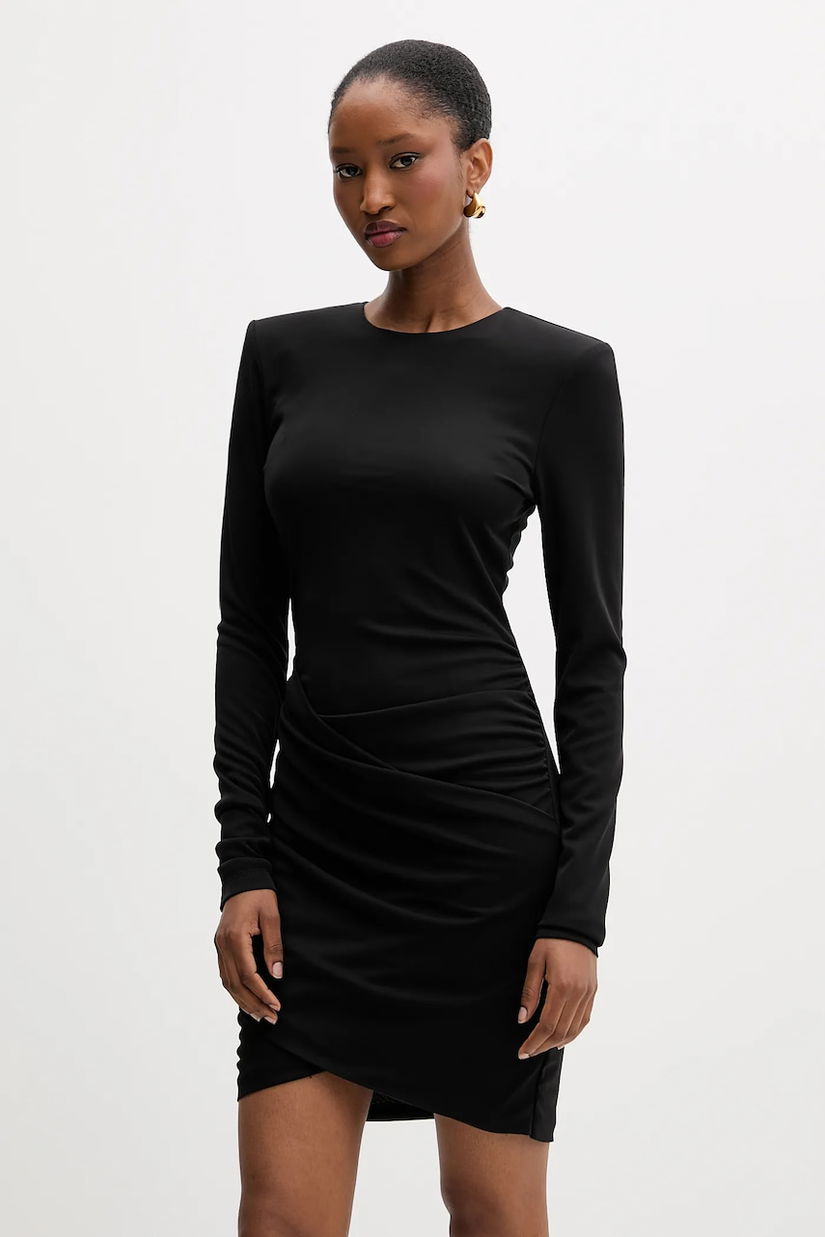 Just Cavalli rochie culoarea negru, mini, mulata, 79PAO932 J0253