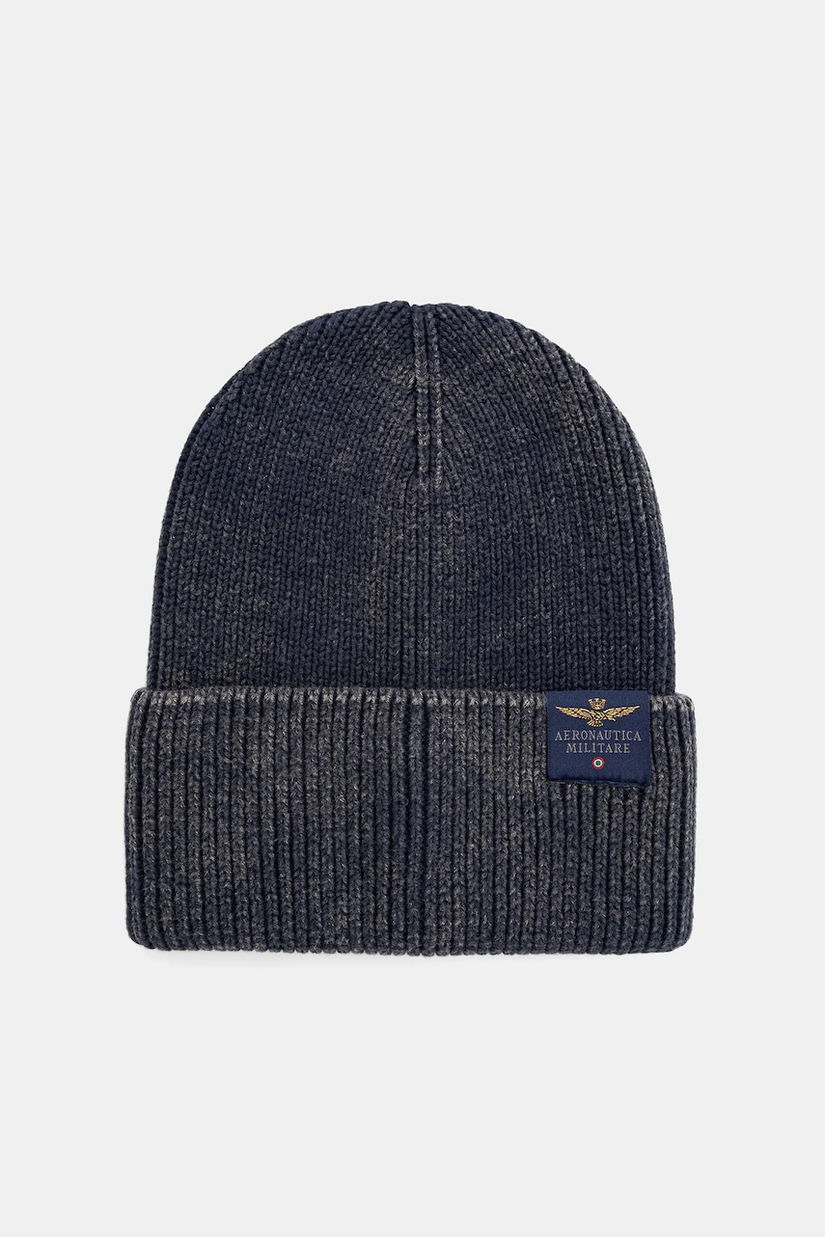 Aeronautica Militare căciulă din bumbac culoarea bleumarin, CU0084UL00551