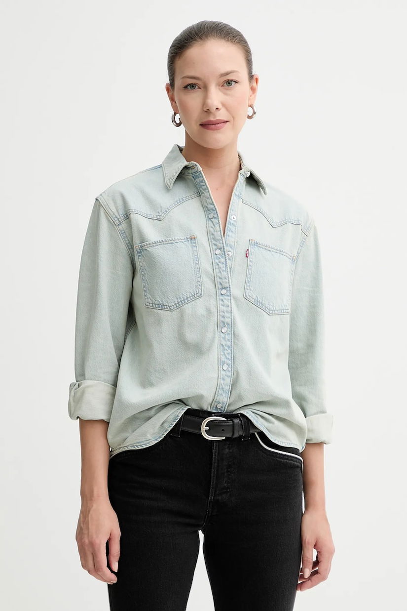Levi's camasa jeans cu guler clasic, regular, A7244