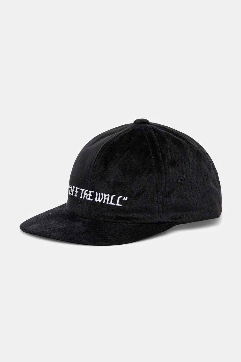 Vans șapcă culoarea negru, VN000Q9ZBLK1