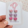 Set cercei Hearts