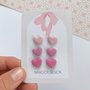 Set cercei Hearts