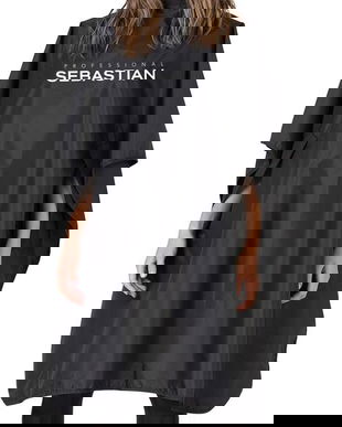 Pelerina Neagra pentru Tuns si Vopsit - Sebastian Professional, 1 buc