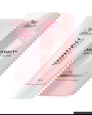 Vopsea Translucida Demipermanenta - Wella Professionals Shinefinity Zero Lift Glaze, nuanta 07/0 Natural Oatmilk, 60 ml