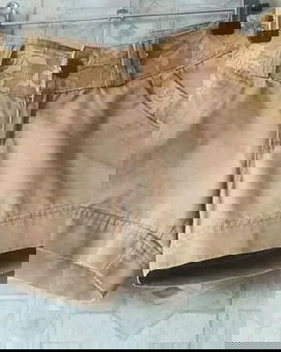 pantaloni scurti bumbac bej dantela , M , LJR