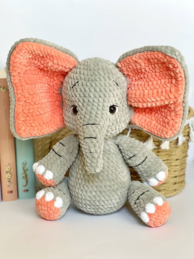 Elefant crosetat - Maxie Plushie