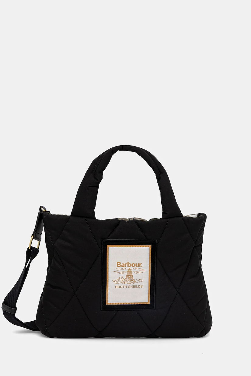 Barbour poșetă culoarea verde, LBA0435