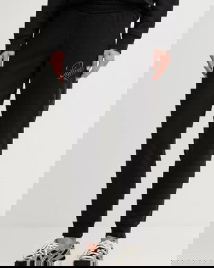 Puma pantaloni de trening culoarea negru, uni, 688074