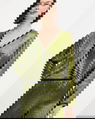 Forte Forte cămașă culoarea verde, regular, 14105.my.shirt