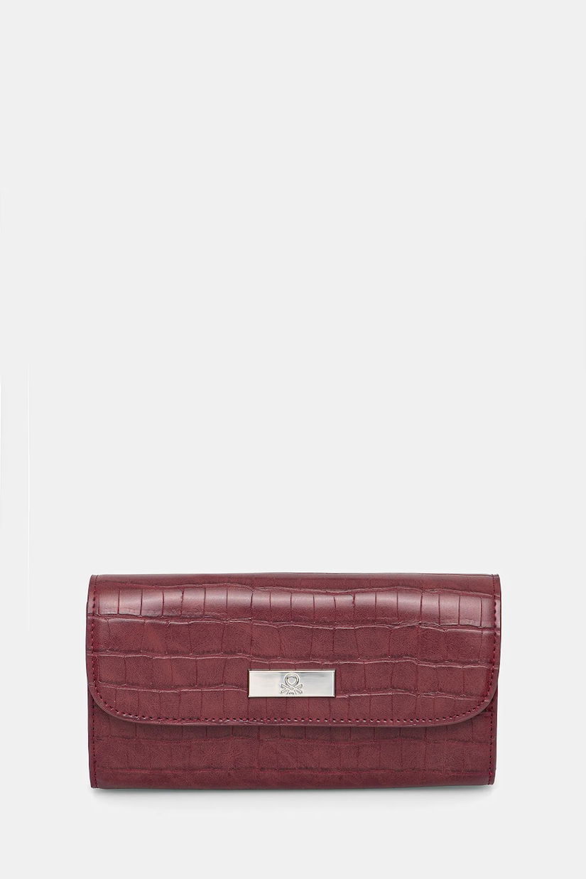 United Colors of Benetton portofel culoarea bordo, 62Y9DY081