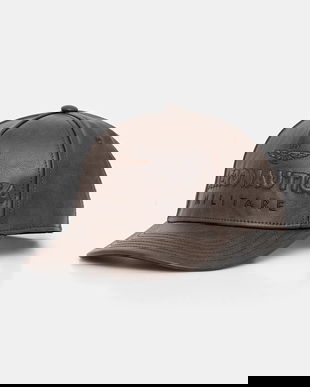 Aeronautica Militare șapcă culoarea maro, HA1191DCT03415