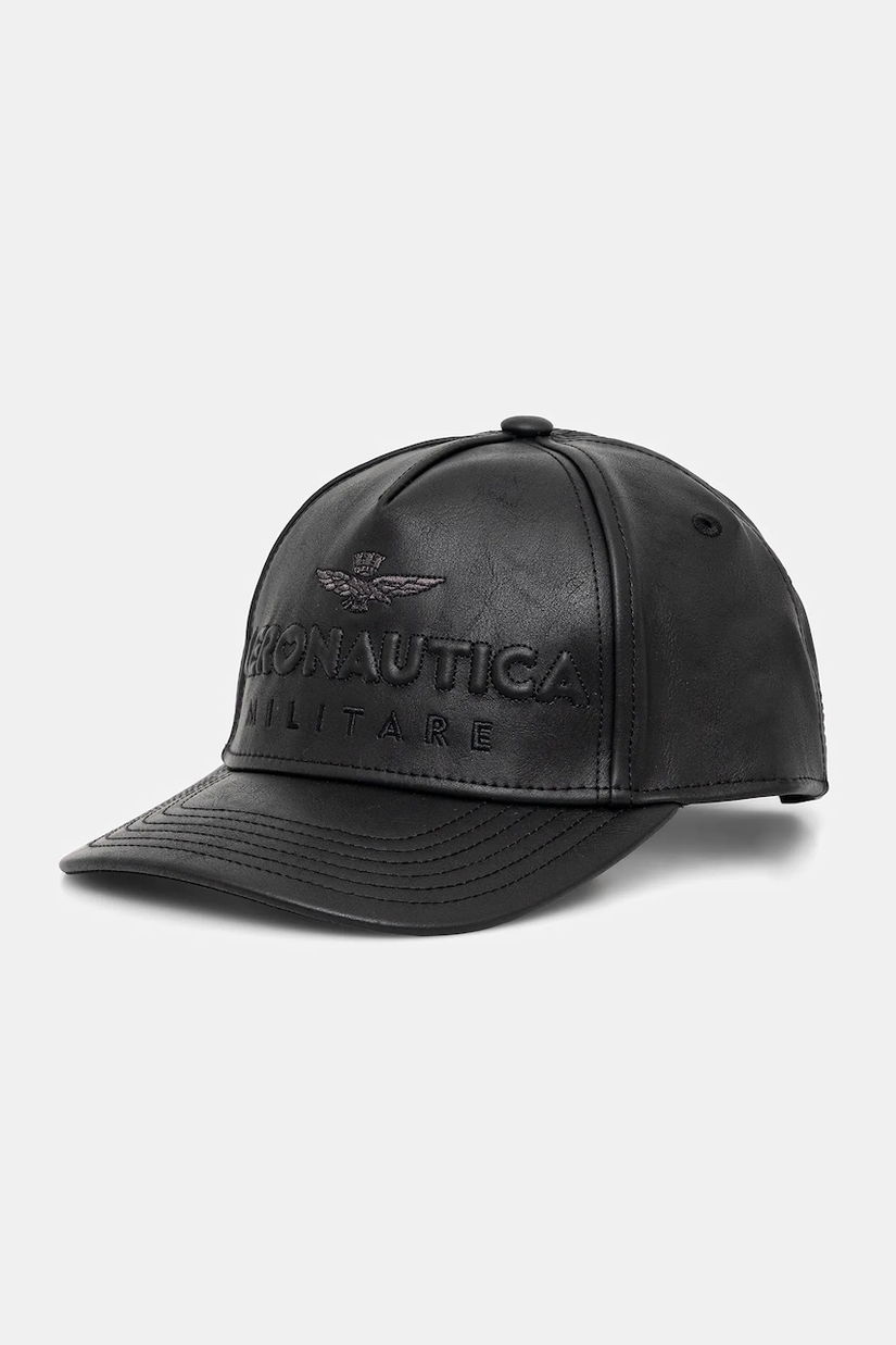 Aeronautica Militare șapcă culoarea negru, HA1191DCT03415