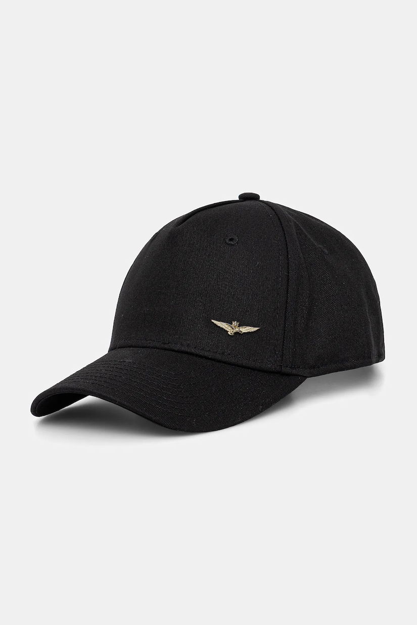 Aeronautica Militare șapcă de baseball din bumbac culoarea negru, HA1122UCT02848