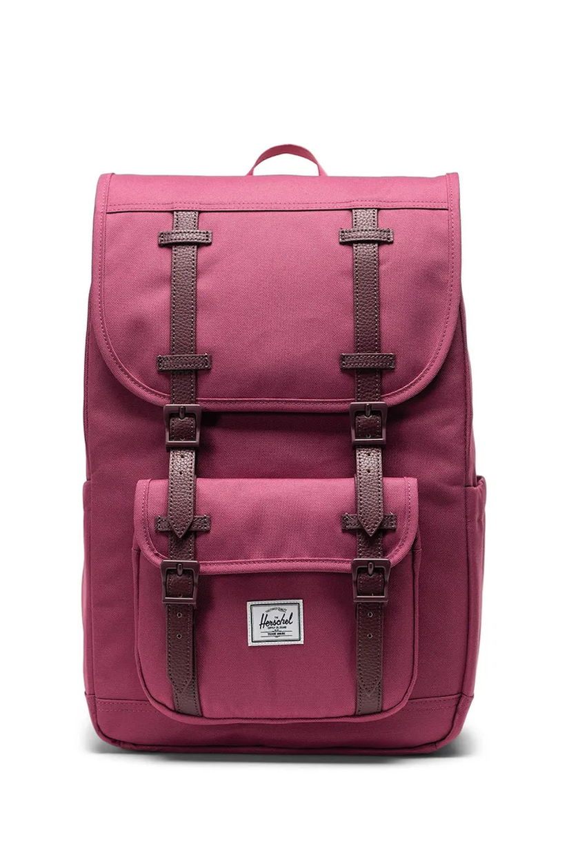 Herschel rucsac Little America™ Mid 21 L culoarea roz, mare, neted, 11391-06793-OS