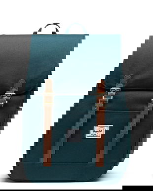 Herschel rucsac Retreat™ Small 17 L culoarea verde, mare, neted, 11400-06551-OS