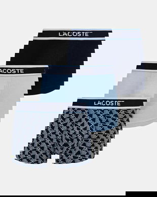 Lacoste boxeri 3-pack 5H4970