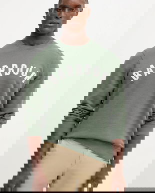 Barbour bluza culoarea galben, melanj