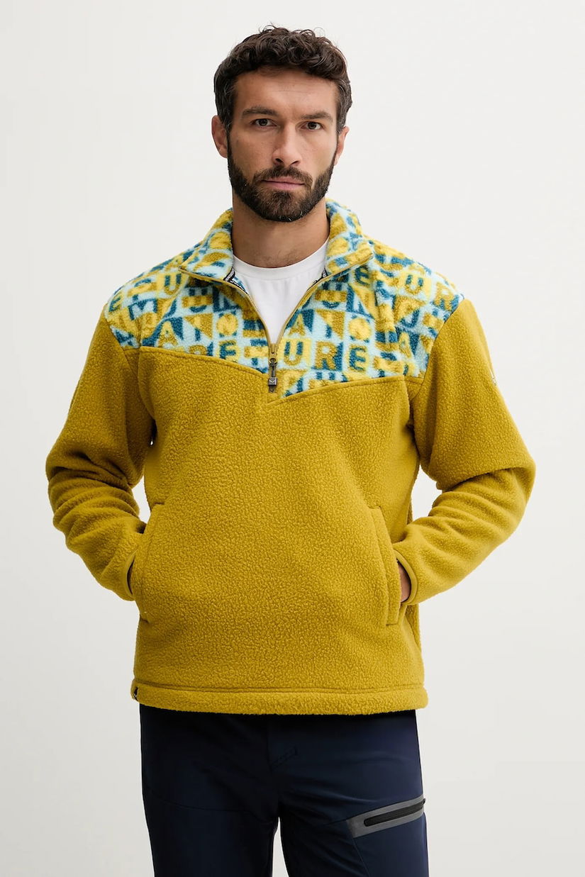 Salewa hanorac în aer liber Eagle Anniversary culoarea verde, cu imprimeu, 00.0000029197