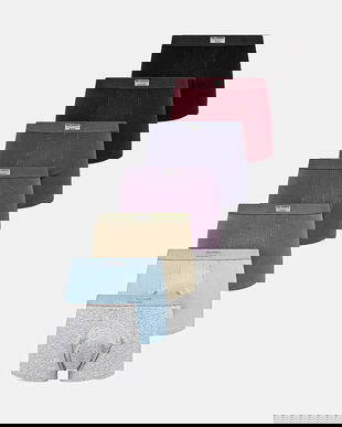 Karl Lagerfeld boxeri 7-pack culoarea negru, A3M47005