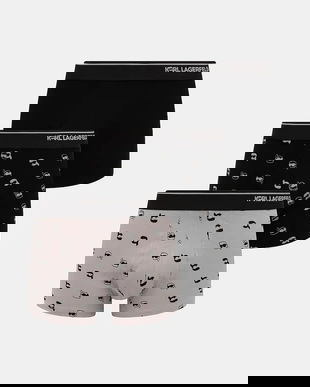 Karl Lagerfeld boxeri 3-pack culoarea negru, A3M47008