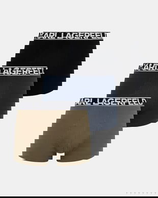 Karl Lagerfeld boxeri 3-pack culoarea negru, A3M47010