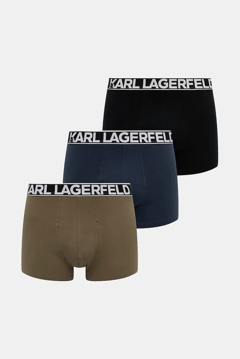 Karl Lagerfeld boxeri 3-pack culoarea negru, A3M47010
