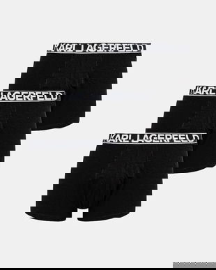 Karl Lagerfeld boxeri 3-pack culoarea negru, A3M47010