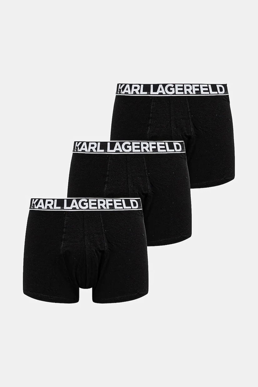 Karl Lagerfeld boxeri 3-pack culoarea negru, A3M47010