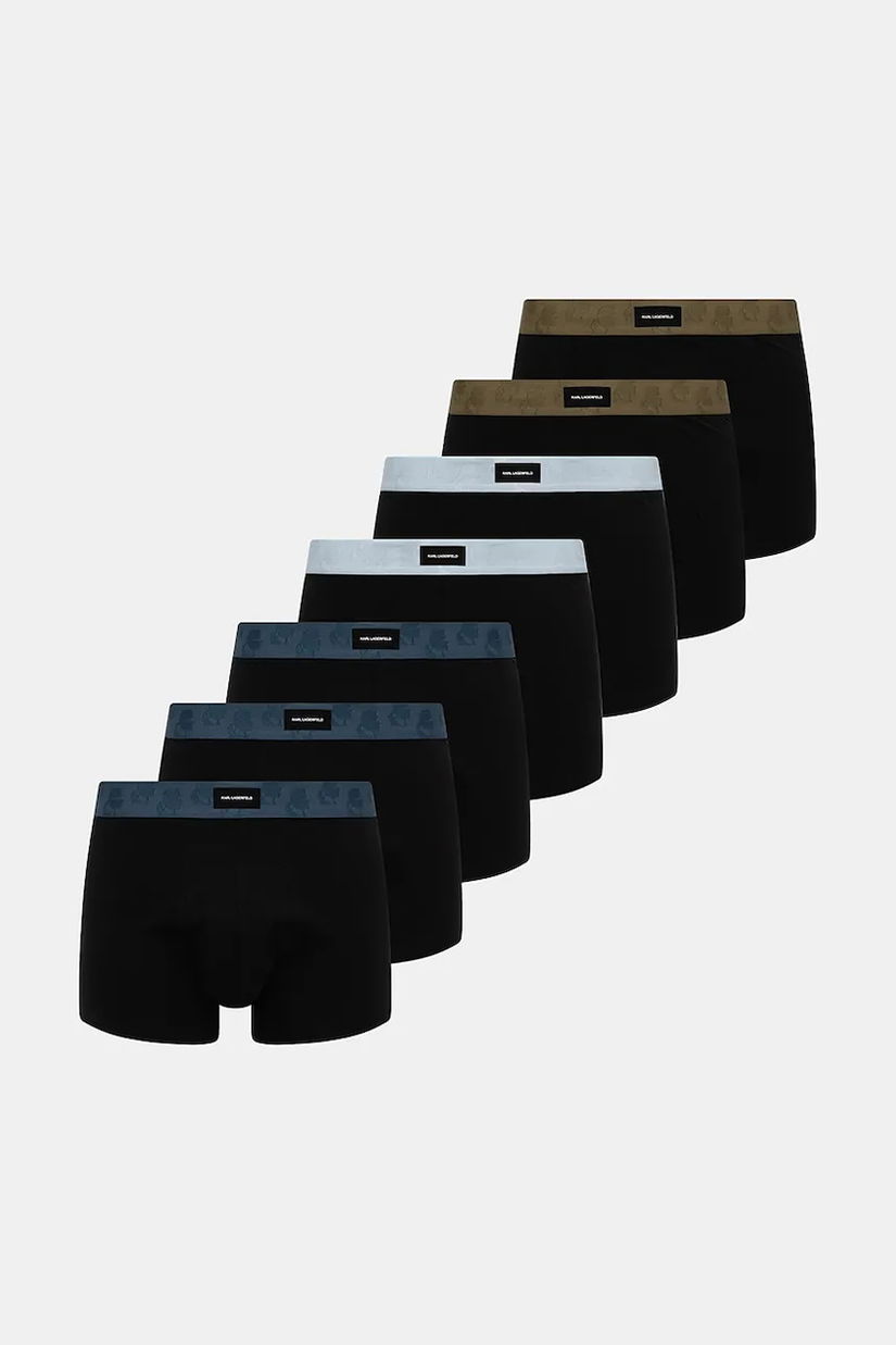 Karl Lagerfeld boxeri 7-pack culoarea negru, A3M47001