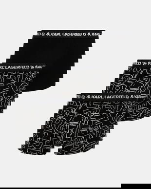 Karl Lagerfeld boxeri 3-pack culoarea negru, A3M47014