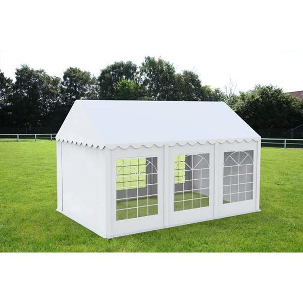 Cort Evenimente Economy, PVC ignifug alb, 4x6 m - Corturi24