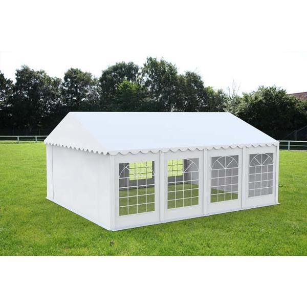 Cort Evenimente Economy, PVC ignifug alb, 5x8 m - Corturi24