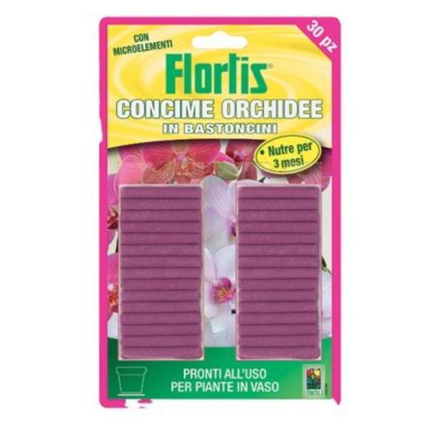 Ingrasamant stick pentru Orhidee - Flortis, 30 buc