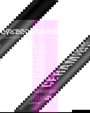 SHORT LIFE - Spray Fixativ cu Ceramide pentru Fixare Foarte Puternica - Syoss Professional Performance Ceramide Complex Hairspray, 300 ml