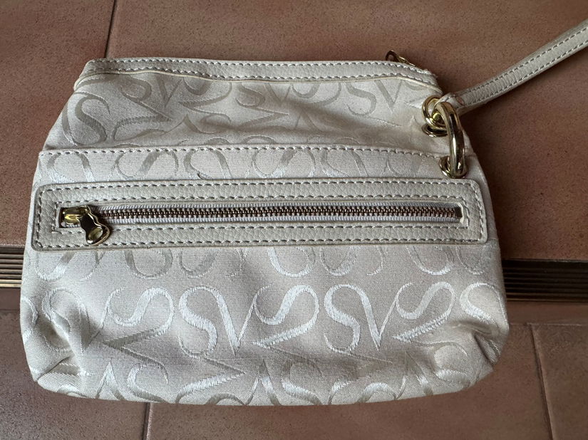 GEANTA  VERA WANG ORIGINALA ,ELEGANTA,MATASE NATURALA