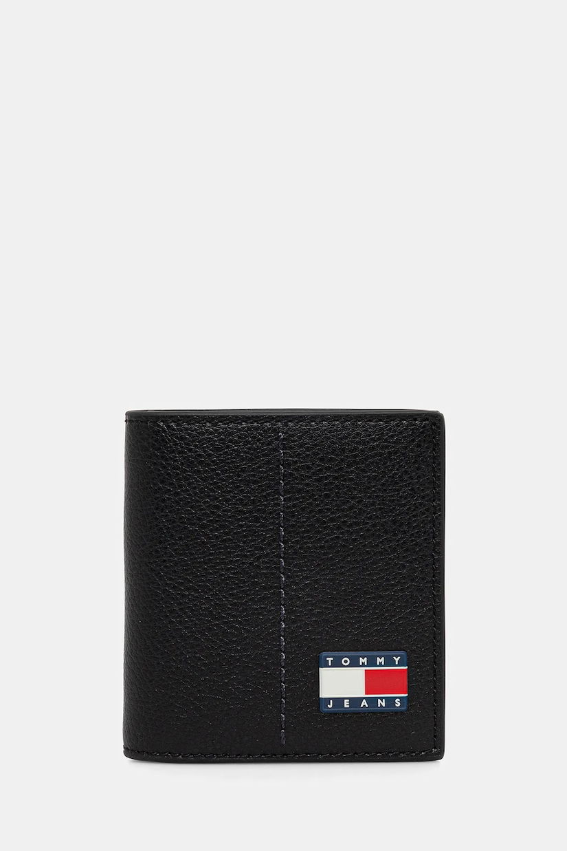 Tommy Jeans portofel culoarea negru, AM0AM13698