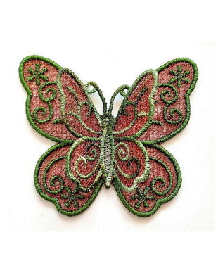Brosa Fluture cu Aripi Duble