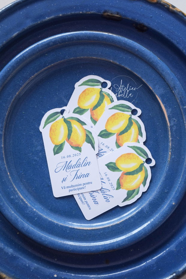 Etichetă pentru mărturii - Lemon