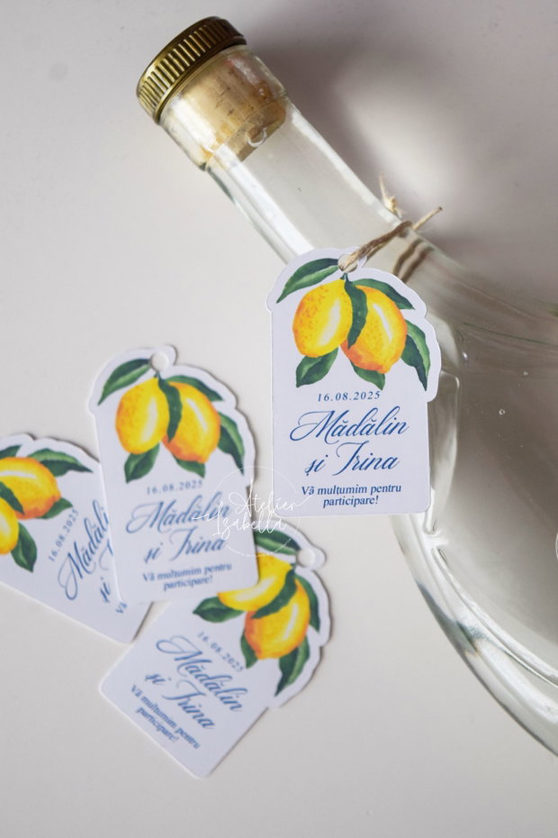 Etichetă pentru mărturii - Lemon