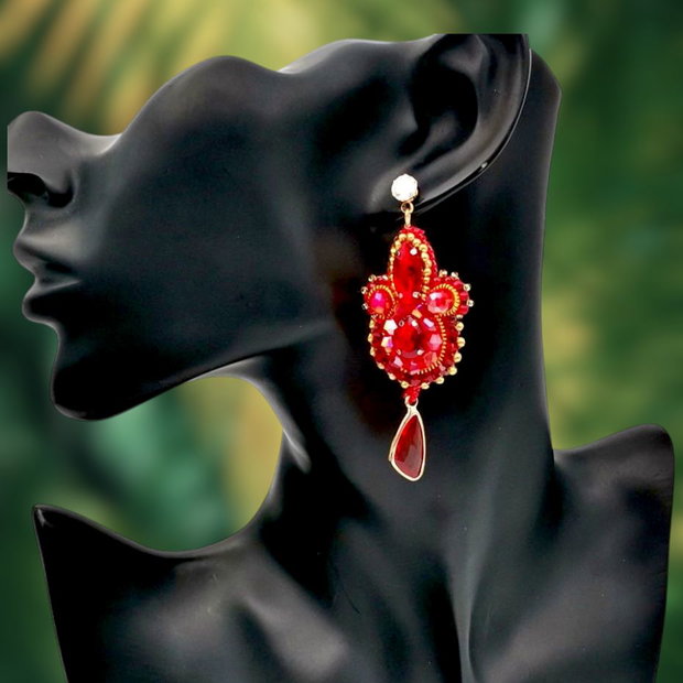 Rezervat Cercei Red Glam