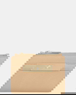 Elisabetta Franchi portofel culoarea bej, PF61A56E2