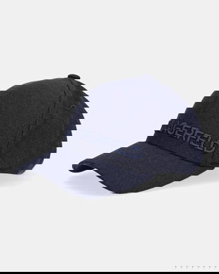 Karl Lagerfeld șapcă căptușită cu lână culoarea albastru marin, 554126.805614