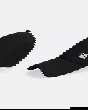 Karl Lagerfeld șapcă căptușită cu lână culoarea negru, 554121.805622