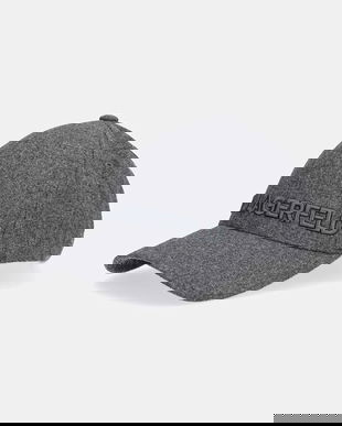 Karl Lagerfeld șapcă căptușită cu lână culoarea gri, 554129.805614