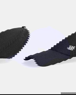 Karl Lagerfeld sapca culoarea albastru marin, 554126.805622